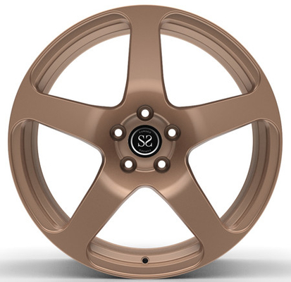Monoblock 1 Buah Velg Forged For Mustang GT 19inch Concave Dark Bronze