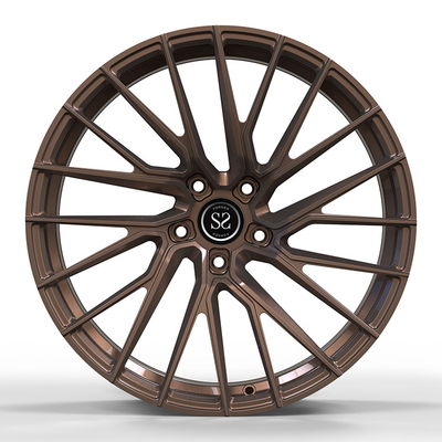 5x112 1 Piece Wheels Custom Satin Bronze 19 20 21 22 23 Inch Dalam BMW G07 X7