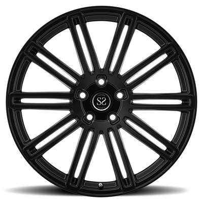 1- Piece Forged Wheels Gloss Black Car Rims 18&quot; 19&quot; Dengan 5x108 Untuk Jaguar