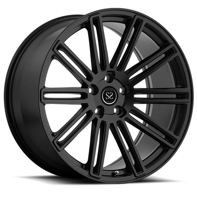 1- Piece Forged Wheels Gloss Black Car Rims 18&quot; 19&quot; Dengan 5x108 Untuk Jaguar