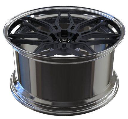 Aluminium 21 Inches Audi Rs6 Two Piece Forged Wheels 139.7mm Pcd