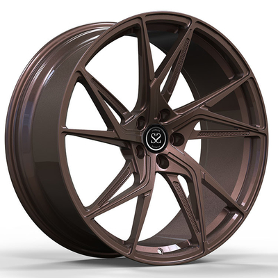 6061 T6 Aluminium Alloy Wheels Rims Untuk Ford Mustand 22 Inch Disesuaikan