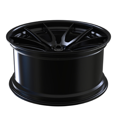 21 Inch Satin Black Deep Concave Rims Untuk Rs6 2 Piece Forged Aluminium Wheel Blanks
