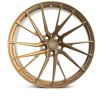Deep Dish Staggered Directional Spokes Roda Mobil Tempa 20 Inch 22 Inch