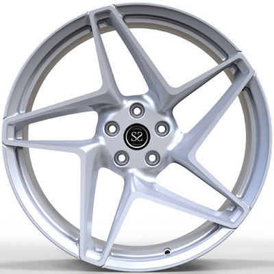 Aluminium Alloy 6061-T6 20 &quot;2 Piece Forged Wheels Untuk BMW M5