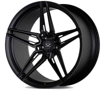 1 Piece Vossen Style Forged Wheels 24inch Gloss Black Untuk Velg Mobil Mewah