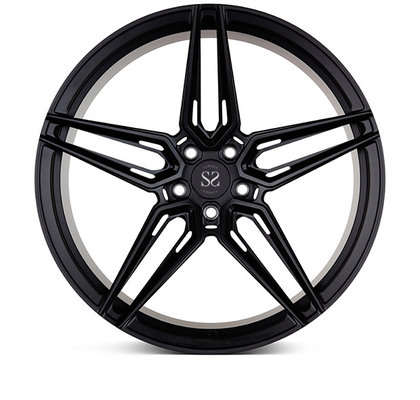 1 Piece Vossen Style Forged Wheels 24inch Gloss Black Untuk Velg Mobil Mewah