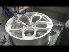 Ditempa Satu 1 Piece Monoblock 18X10.5 Pelek Hitam Satin untuk Roda Mobil BMW Mercedes Porsche