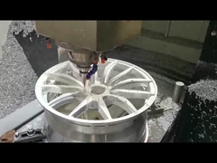 Porsche Matte Black Desain Disesuaikan A6061 1 Buah Roda Untuk Mobil Mewah