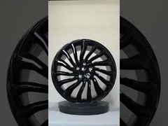 20x9.5 Twins Spokes Gloss Hitam 1-PC Rims Dipalsukan Untuk Voyah