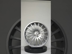 18x8.5 Gloss Silver 1 Piece Wheels Untuk Mercedes Benz S500 1998