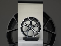 Gaya baru Custom 1-PC Rims palsu Gloss Hitam Polished Wajah 18 ~ 24 inci