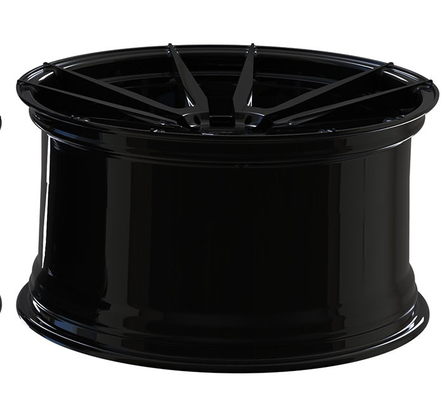 Double 5 Spoke Satin Black Forged Wheels 20X10.5 5X112 PCD Cocok untuk Auid RS3