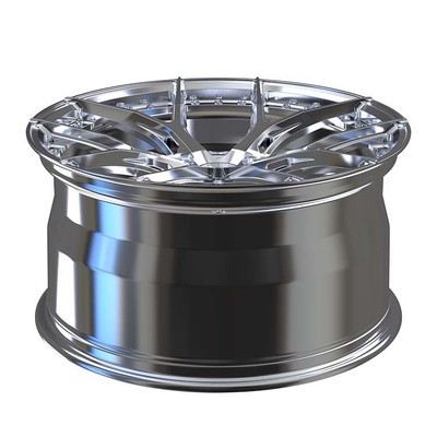 Dipoles Barrel 2 Piece Forged Wheels Brushed Disc 21 22 23 Inches Aluminium Alloy