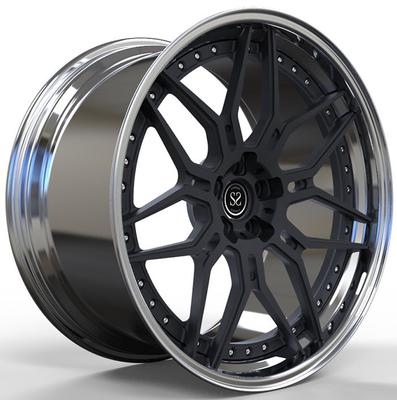 Kustom 2 Piece Forged Wheels Aluminium Alloy Rims 23 22 Inch Lamborghini 488