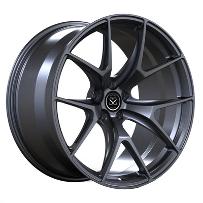 Monoblock 1 Piece Forged Wheels 19inch Dark Grey Spoke Discs Untuk Audi S5