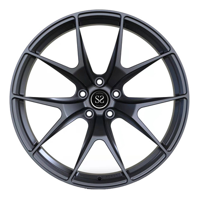 Monoblock 1 Piece Forged Wheels 19inch Dark Grey Spoke Discs Untuk Audi S5