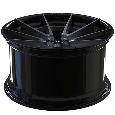 Satin Black Audi Forged Wheels 20x9 6061- T6 Aluminium Alloy 2PC Rims 5x112