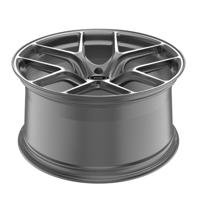 Ditempa Monoblock Mewah 1 Buah Roda 19 inci Dark Grey Disc Untuk BMW M2
