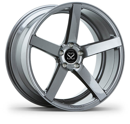Velg Mobil 2PC Forged Alloy Wheels 20 &quot;Untuk BMW X5 X6 Gun Metal Machined Face 20 Inch