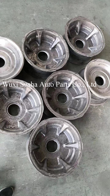 A7075 Militer Aluminium Forged Wheel Rims Untuk Pengangkut Personil Lapis Baja APC 7075