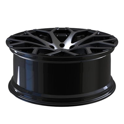 6-130 20x10 Gloss Black Brushed Face 1-PC Custom Forged Rims Untuk Toyota GranAce H300