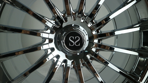 22 20 inch untuk benz s65 5x112 ditempa monoblock chrome aluminium alloy pelek roda mobil