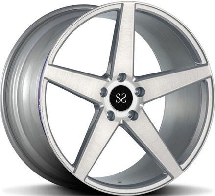 1-Piece Forged Wheel Custom Gloss Black 1-PC 20 21Inch Alloy Velg Untuk Mercedes E350 5x112