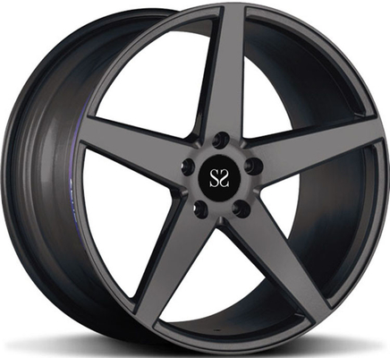 1-Piece Forged Wheel Custom Gloss Black 1-PC 20 21Inch Alloy Velg Untuk Mercedes E350 5x112