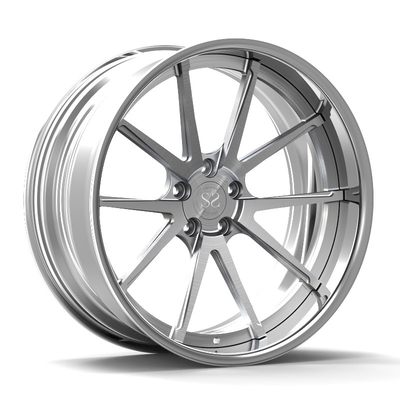 Velg Aluminium Alloy 21 Inches Audi Rs6 Two Piece Forged Wheels 5x112