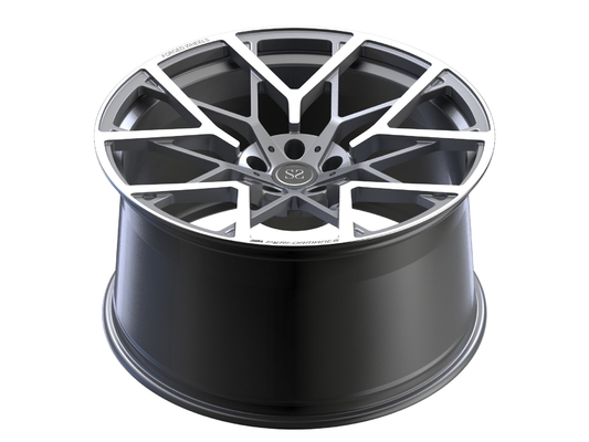 Bmw X5 F15 Sliver Deep Concave Car Parts 21 Forged Wheels untuk disesuaikan