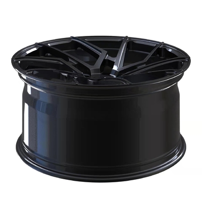 Untuk M3 1 Piece Forged Monoblock Black Car Wheels Alloy Custom Directional Concave Rims