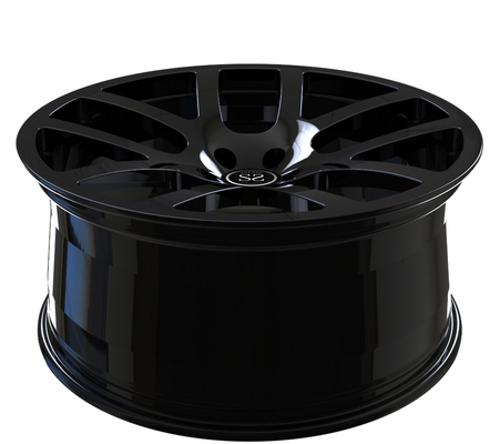Gloss Black 1 Piece Monoblock Forged Wheels Car Rims 22inch 22x10 Untuk Durango