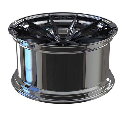 Polish Barrel + Black Disc 19 20 21 22 inch 2-PC Forged Rims Cocok untuk BMW X6 5x112 5x120