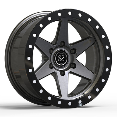21 cm Monoblock 1 Piece Roda Ditempa Pistol Logam Bead Lock Sport Car Alloy Velg