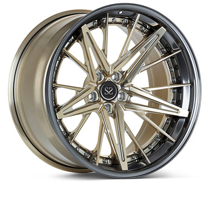 Multi Spoke 3 PC Forged Wheels 18 Inch Rims Untuk Auid RS6 Q5 Q7