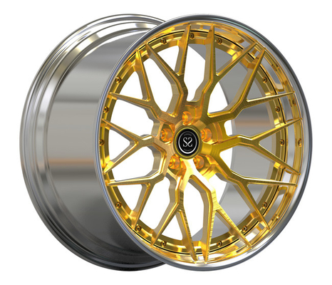 Terhuyung 21x10 2 Buah Roda Ditempa Depan 22x12 Belakang Dipoles Ferrari 812 Velg