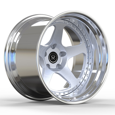 Pelek Porsche GT4 2 Roda Tempa PC Bibir Besar Dipoles Offset Negatif 19x12J