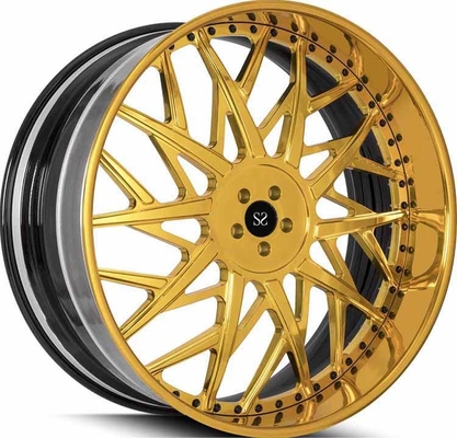 Kustom 3PC Velg Aluminium Tempa 18 19 20 21 22 Velg Mobil Untuk Nissan GTR A6061