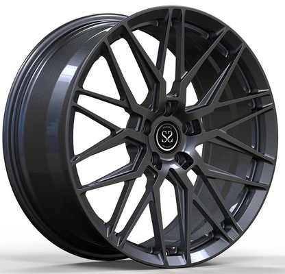 Gun Metal Custom Forged Monoblock Rims 8.5Jx20 ET32 Untuk Benz G500 G550