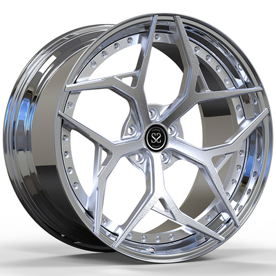 8.5Jx21 2PC Aluminium Alloy Velg Roda ET25 10Jx21 ET41 Untuk BMW 730 740 750 M760