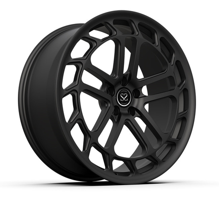 Velg Mobil Tempa Monoblock 21 inci 21x9 Untuk Audi A8 5x112 Matte Black