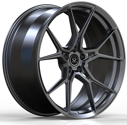 Abu-abu 1Piece Pelek Paduan Aluminium Tempa BMW M4 G82 / G83 19x9.5 Dan 20x10.5