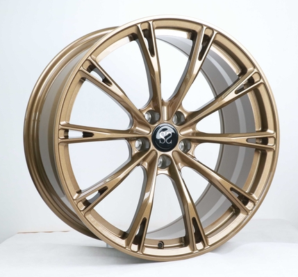 Cat Perunggu Monoblock Forged Wheels Untuk Audi A4 Cekung 1 Buah Pelek Kustom