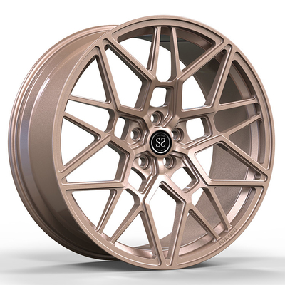 6x135 5x139.7 4x4 Custom Rim Gloss Bronze 23 Inch Untuk Lincoln Navigator IV