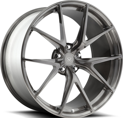 Untuk BMW M2 5x120 Mesin Perak Wajah 18 19 20 21 22 Inci 1-PC Ditemukkan Alloy Custom Wheels