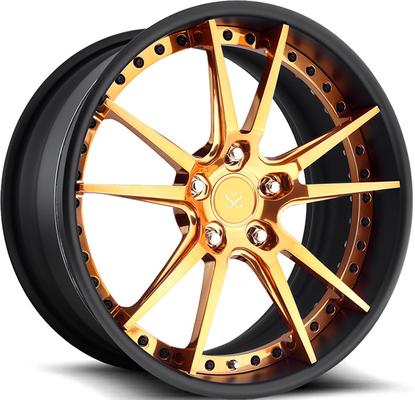 Untuk Rs4 Rims 18 19 20 21 22 Inch 2-PC Dipalsukan Alloy Custom Roda