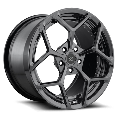 17 18 19 20 21 22 Inch Hitam Untuk Bentley Biru Roda 2-PC Digunakan