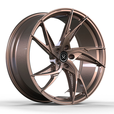9.5Jx20 Dan 10.5Jx20 Custom Satin Bronze 2-PC Rims Untuk BMW M2 2016 tahun