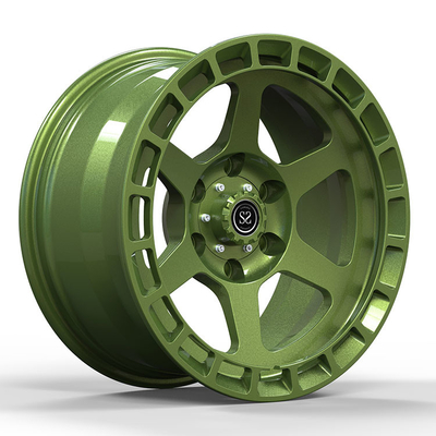 Toyota Land Cruiser 22x8.5 ~ 10.5 1-PC Forked Rim Olive Green